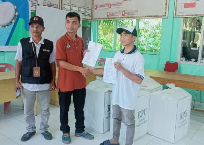 PPS & KPPS DESA SERIWAU SIAP SUKSESKAN PEMILU 2024