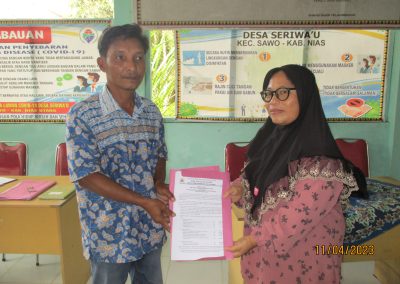 Penetapan Rancangan Perdes APBDES Tahun 2023