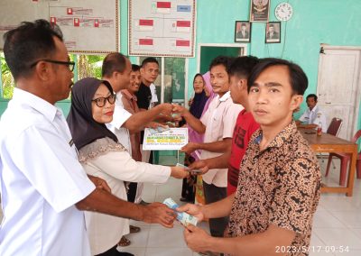 PENYALURAN BLT-EKSTREM DD TAHAP I DESA SERIWAU