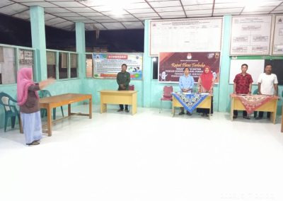 Rapat Pleno Terbuka DPSHP Tingkat Desa Seriwau